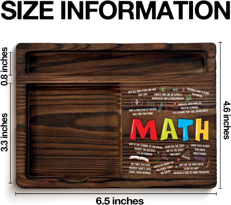 YGBF Math Teacher Gifts for Women Men, Gifts for Math Teacher Thank You Appreciation Retirement Back to School End of Year, Sticky Note Holder Classroom Office Decor - Image 2